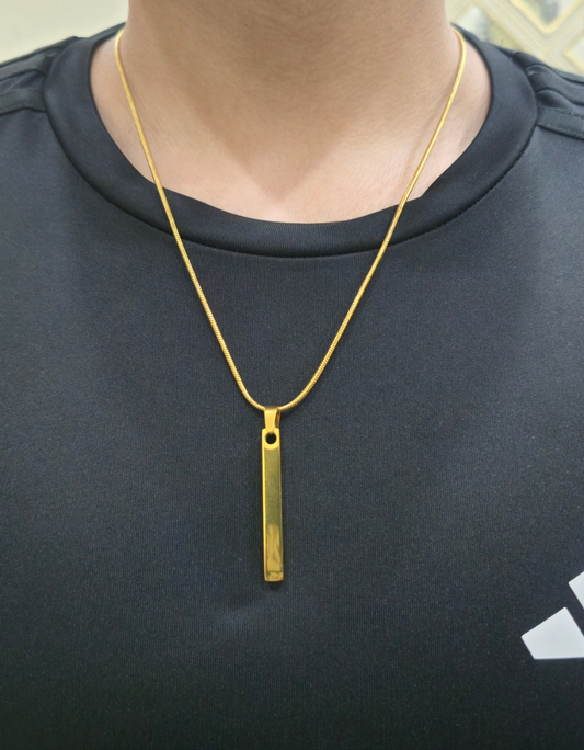 Choromic Gold chain +(Gift bracelet)