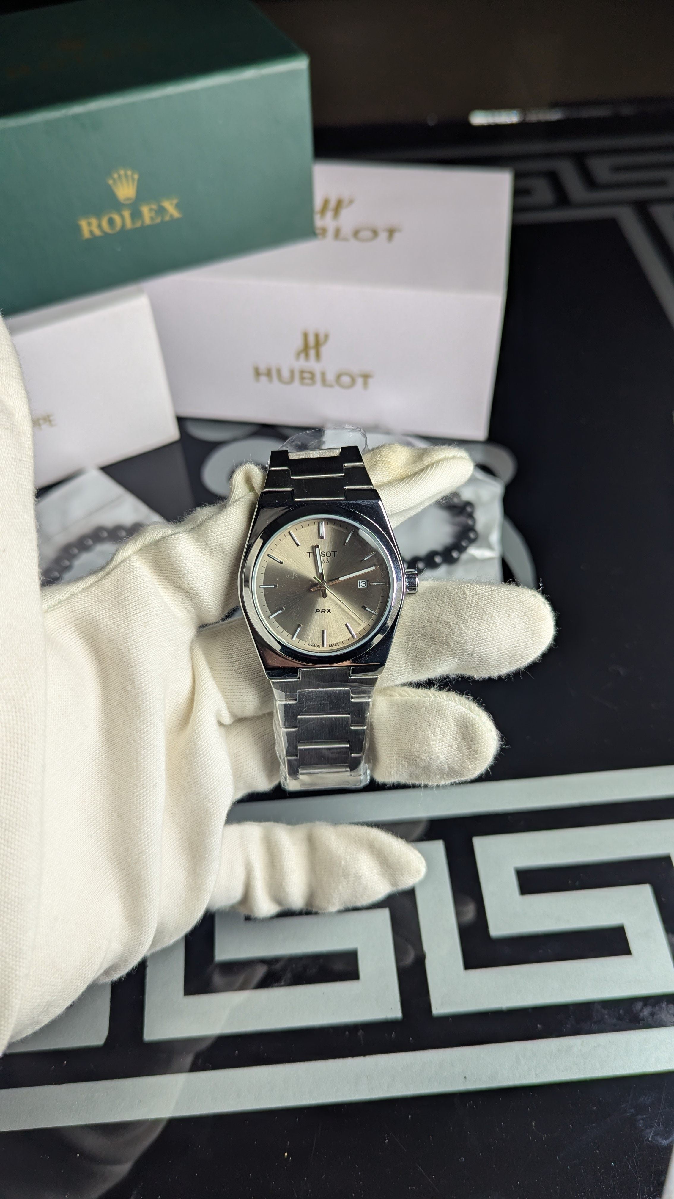 Tissot PRX ® - Beige  dial - Free bracelet - Free Delivery