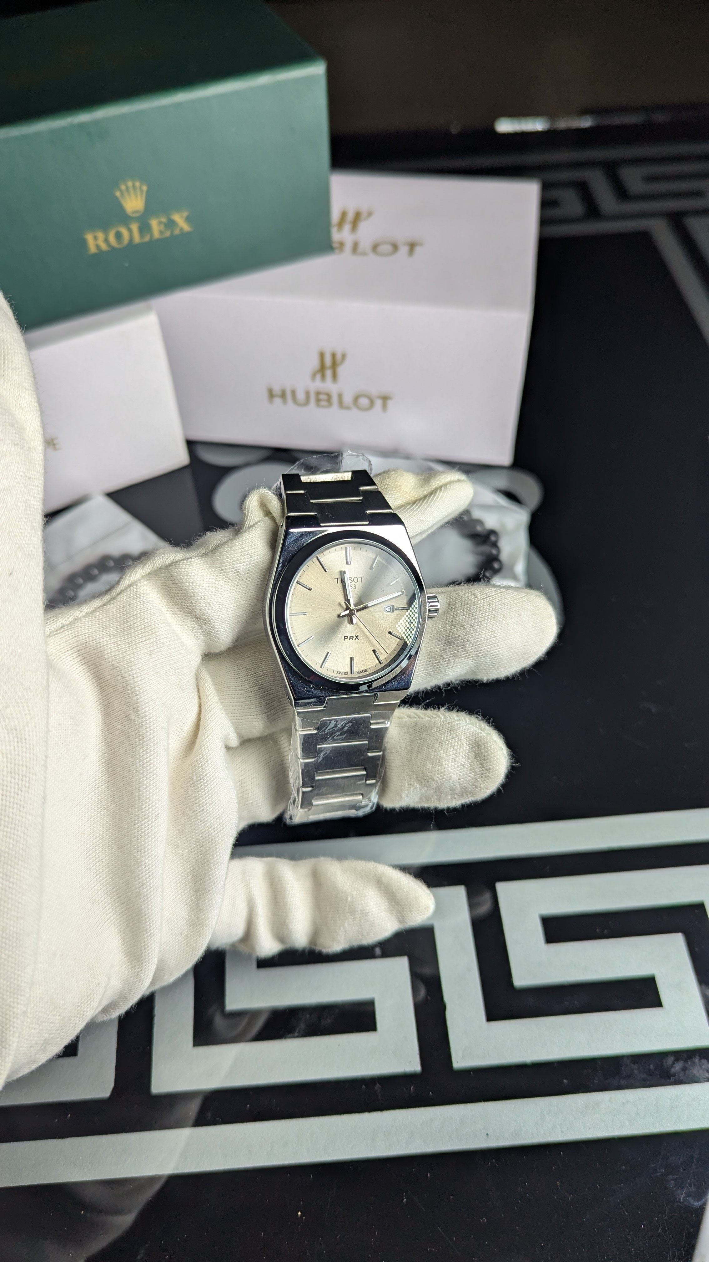 Tissot PRX ® - Beige  dial - Free bracelet - Free Delivery