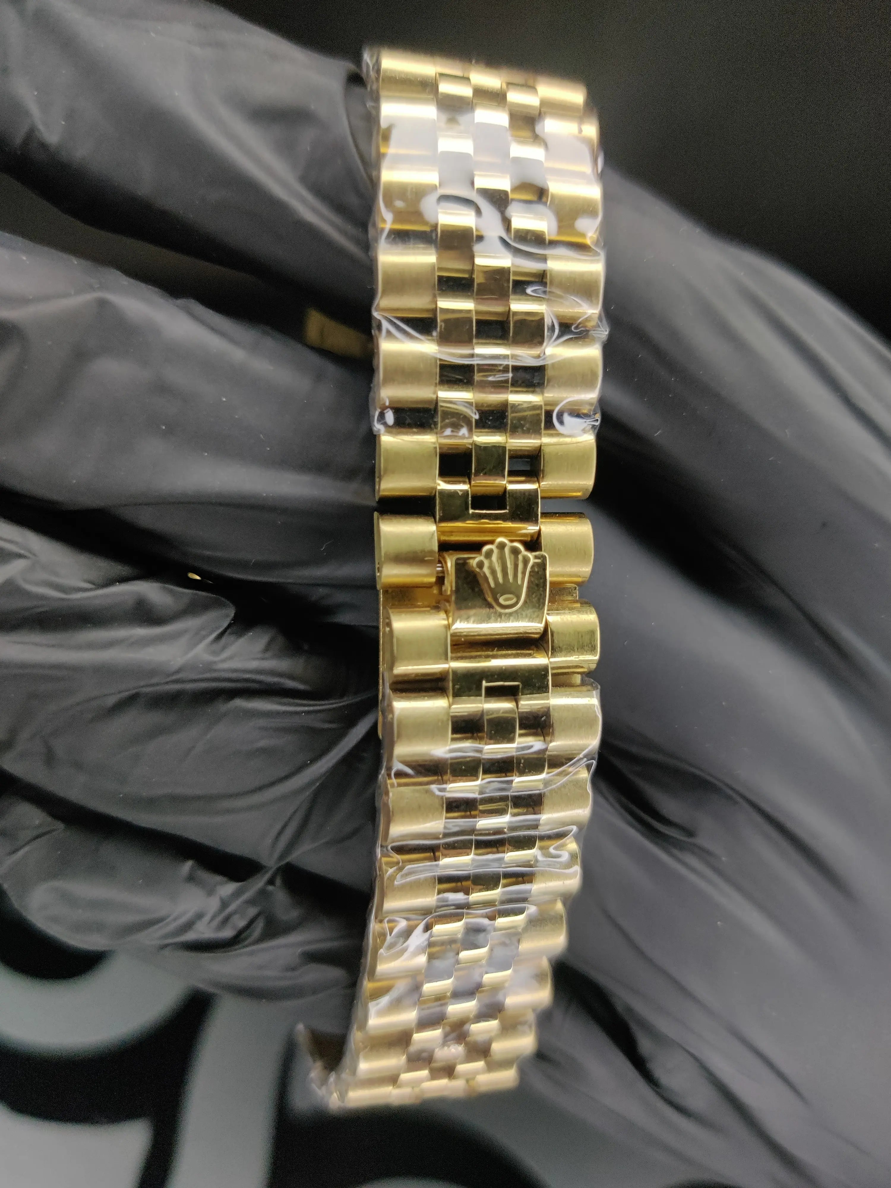 RLX GMT master premium edition black dial Golden body