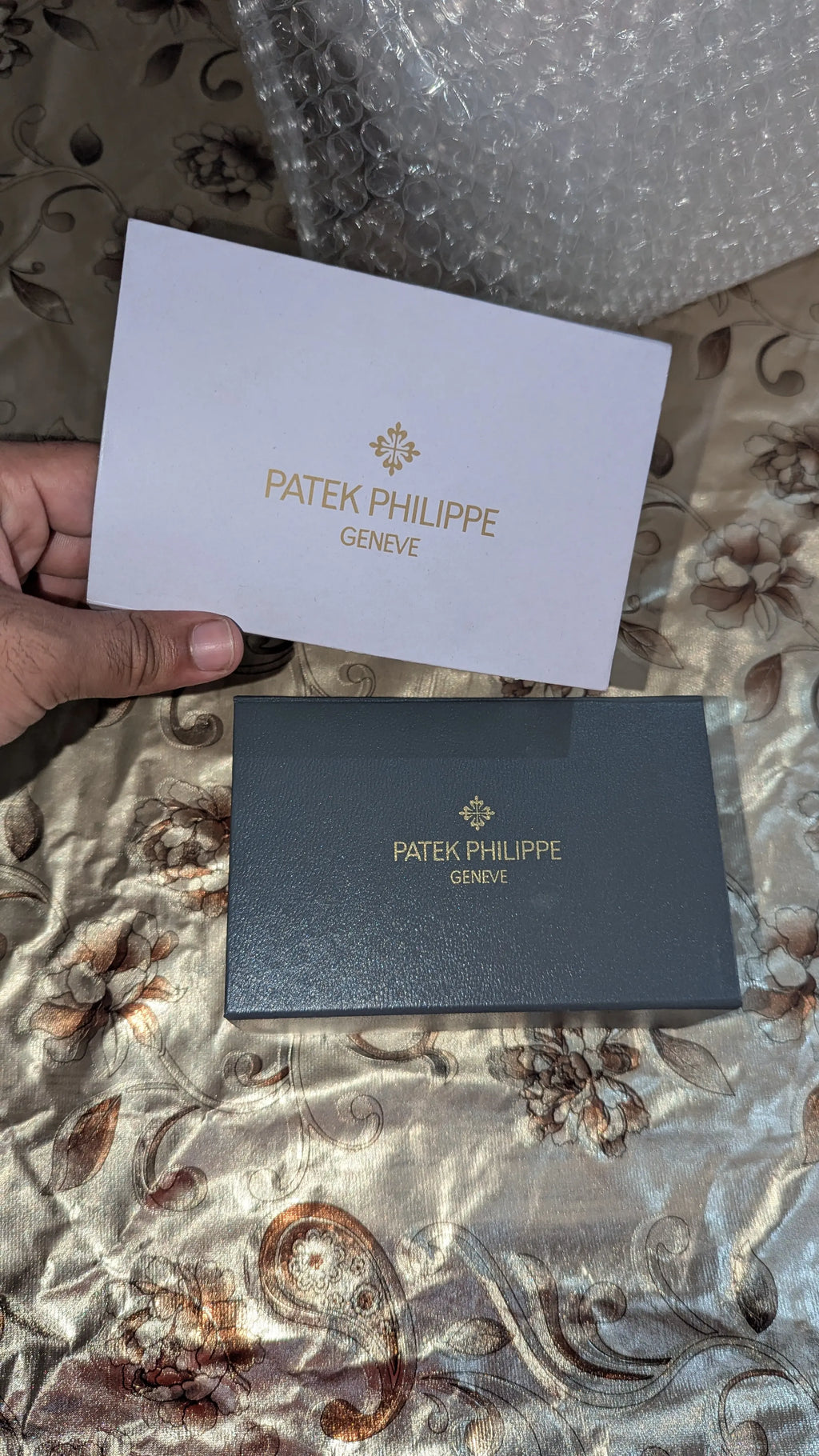 PTK Phillip premium edition black dial with glossy silver body