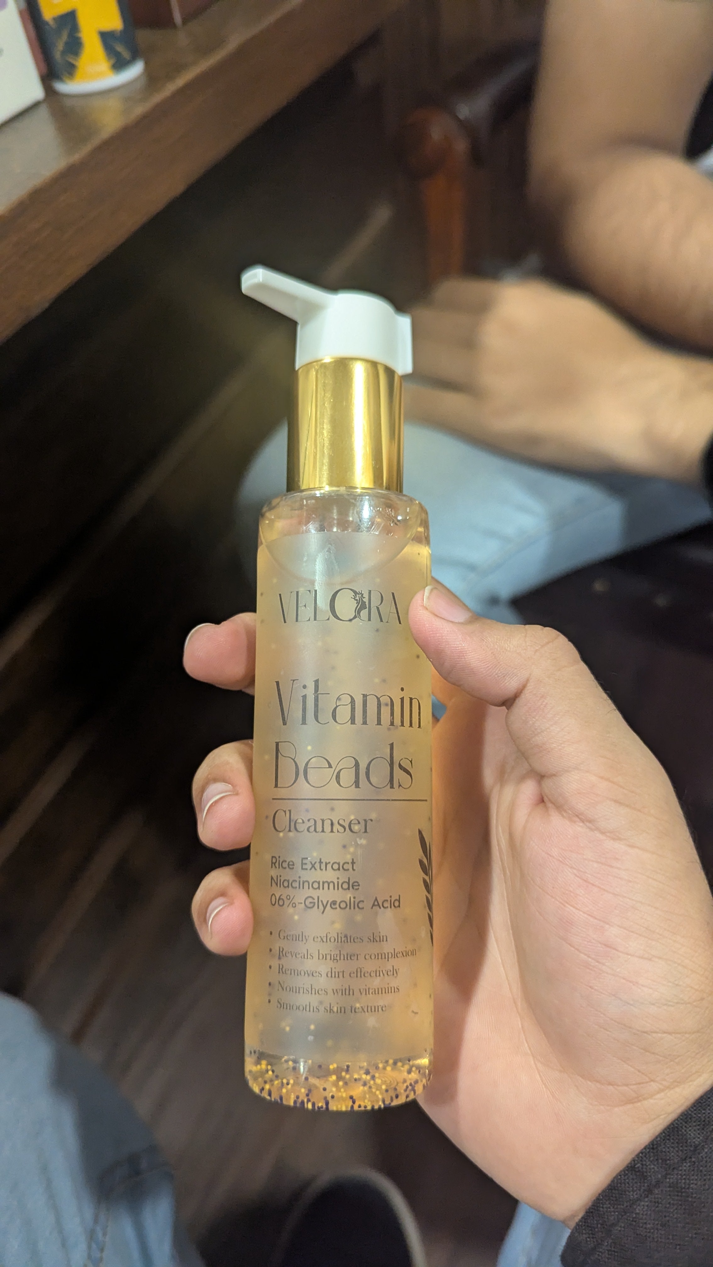 Vitamin beads cleanser (priority)