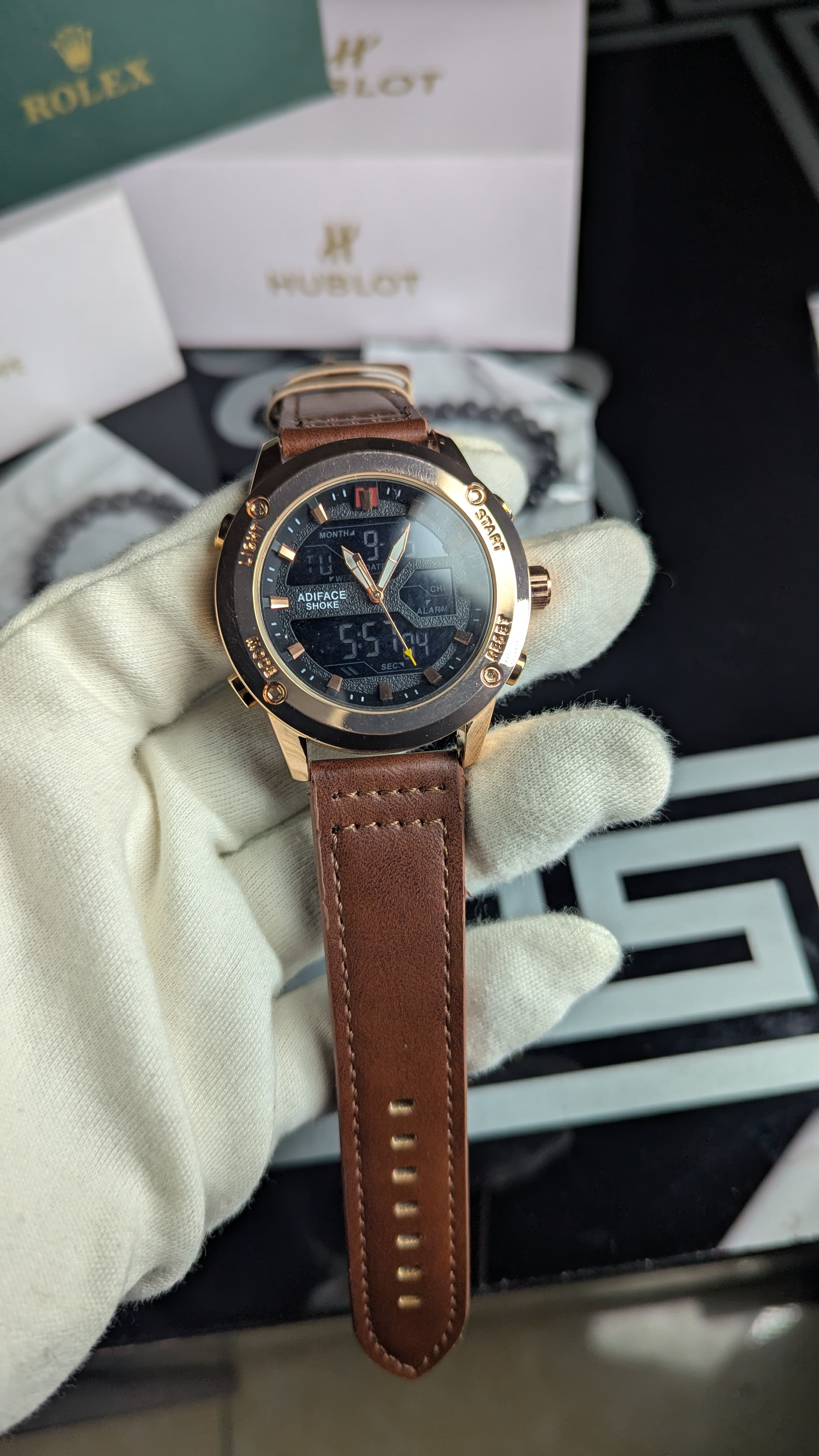 G-Shock Digital & Manual + Free bracelet