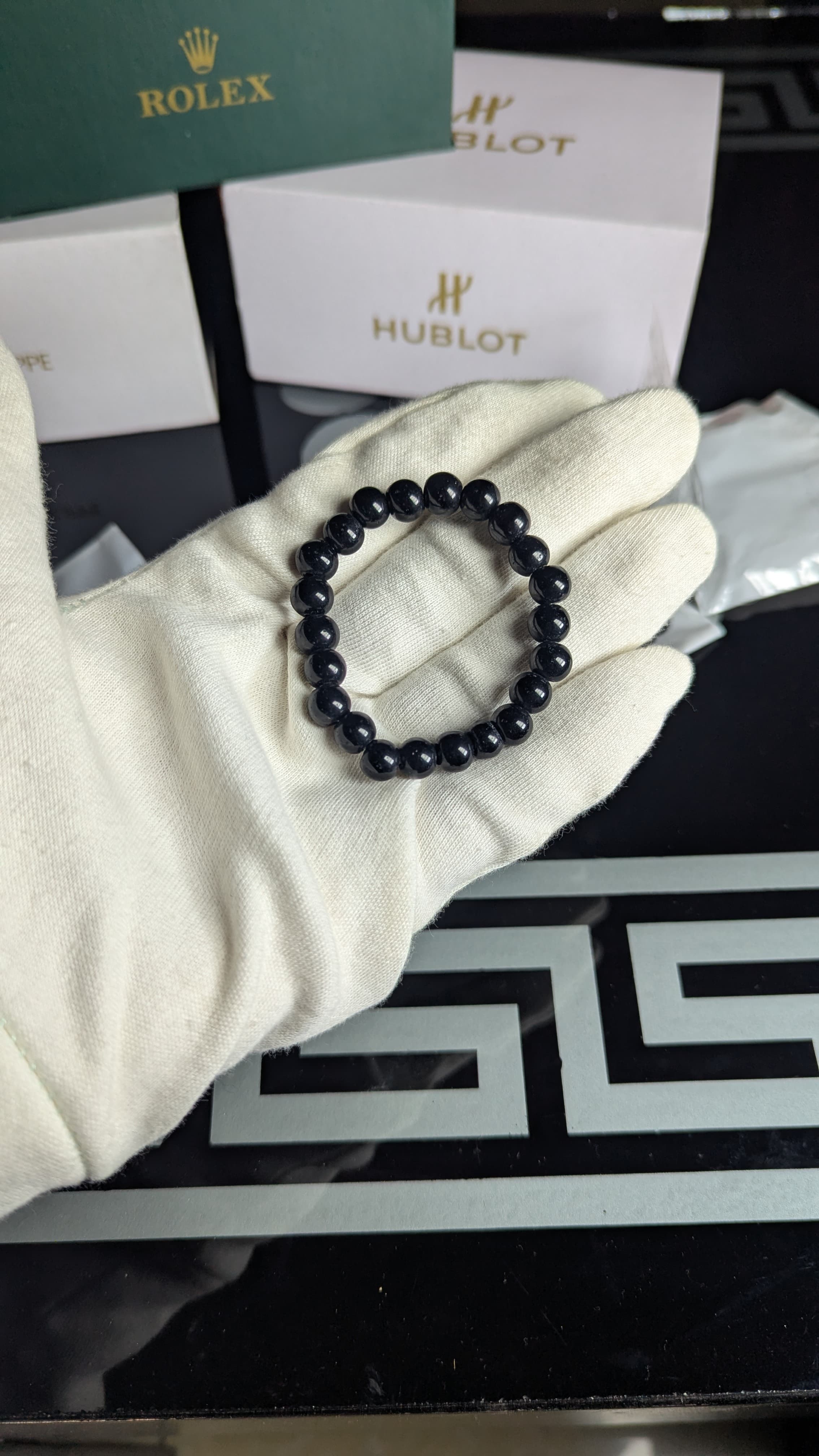 Patak Phillips - Black Dial - date only - Free bracelet - Free delivery