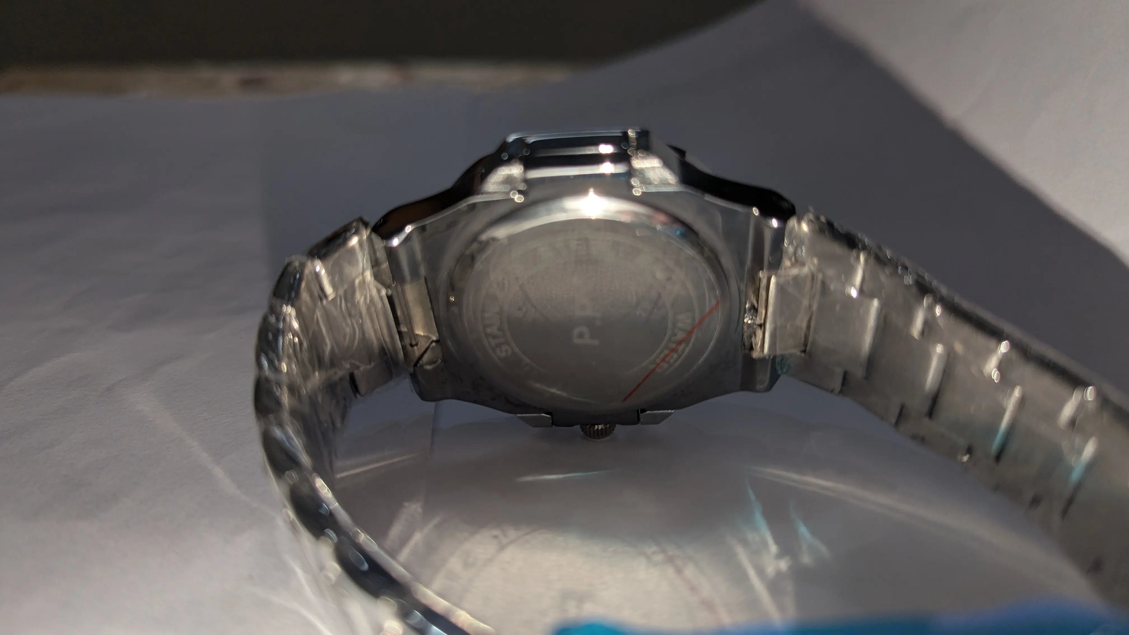 PTK Phillip premium edition black dial with glossy silver body